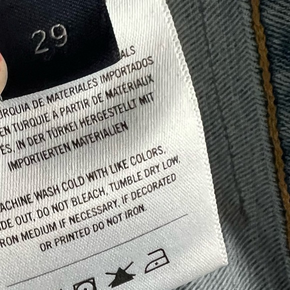 Citizens of Humanity Jolene Cropped Straight Leg Jeans Blue Jay Denim Women’s 29 - Picture 11 of 13